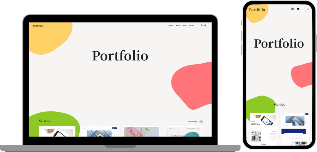 ポートフォリオ制作